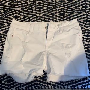 Arizona white jean shorts